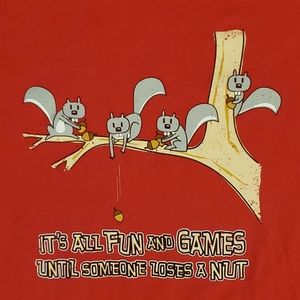 NWOT Men's graphic long sleeve tee, size XL